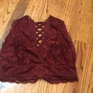 Maroon Altar’d State bralette